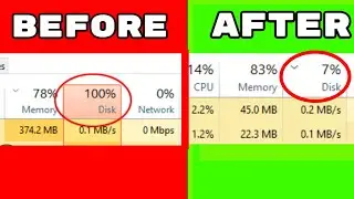 How To Fix 100% Disk Usage In Windows 10