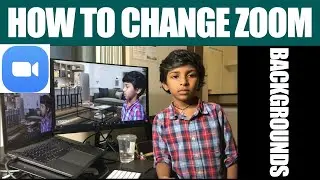 How to change virtual background in ZOOM EASYLY! Ultimate fun with Zoom backgrounds for kids!