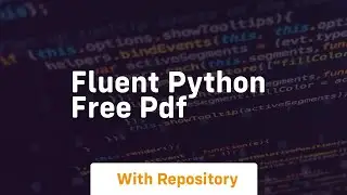 fluent python free pdf