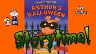 ARTHUR'S HALLOWEEN ~Halloween Stories ~ StoryTime ~  Bedtime Story ~ Read Aloud Books