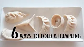 6 ways to fold a dumpling