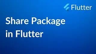 Share Package in Flutter | Vasanth Korada