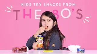 Kids Try Snacks from the 80s | Kids Try | HiHo Kids