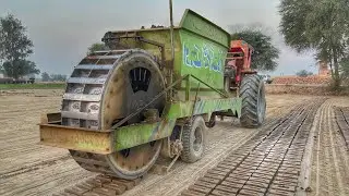 Amazing Process Of AutoMobile Bricks Making Machine Manufacturing In Local Factory