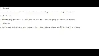 Unicast vs Multicast vs Broadcast: Networking Explained Simply!