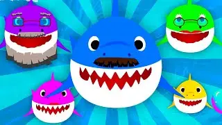 What Color Is The Baby Shark? | Kids Songs And Nursery Rhymes | @dominoki