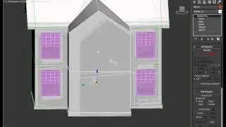 3dsMax Edit Poly Müstakil Ev Modelleme Part-2