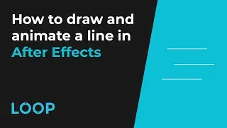 How to animate a line in After Effects