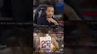 Flight reacts Glazing Bronny James 