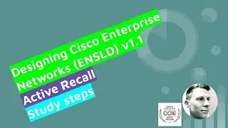 Cisco Design - CCNP - Study techniques - Active recall - Flashcards - ENCOR