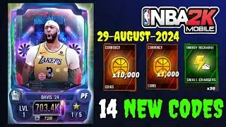 ⚠️29 AUGUST⚡REDEEM⚠️Nba 2k Mobile Redeem Codes 2024 - Nba 2k Mobile Redeem Codes