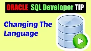 Oracle SQL Developer Tips : How to change the language