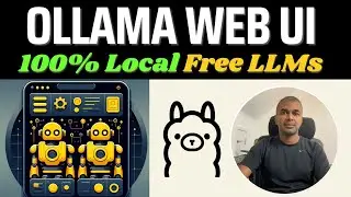 Ollama Web UI 🤯 How to run LLMs 100% LOCAL in EASY web interface? (Step-by-Step Tutorial)