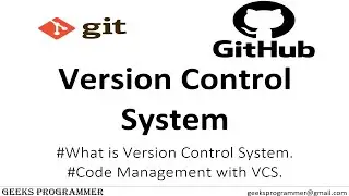 Git #1 | Introduction to Version control system