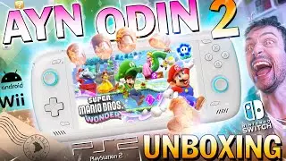 AYN ODIN 2 CHEGOU ! UNBOXING + GAMEPLAY de Switch, 3DS e + no SnapDragon 8gen2 MAIS BARATO do MUNDO