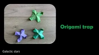 How to make an origami trap