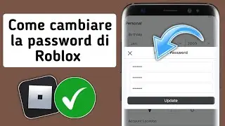 Come cambiare password in Roblox | Cambia password Roblox 2024