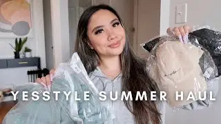 YESSTYLE SUMMER TRY ON HUAL 2021 | ATHLETIC WEAR + DISCOUNT CODE!