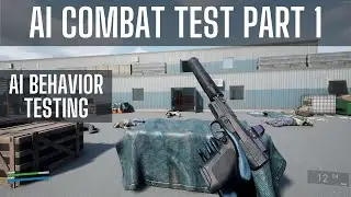 Ai Combat Testing Part 1 - Unreal Engine - 4K 60FPS