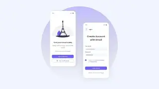 How to Design Sign Up Page Using Figma | Figma Design Tutorial