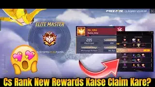 Cs Rank All Reward Claim | Rank Token New Bundle Free Fire | Free Fire Rank Token Rewards