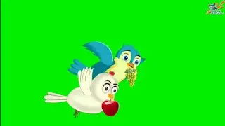 Tuny chidiya flying with fruits || free copyright cartoon videos #cartoon #tunychidiya #funny