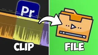 How to Export Individual Clips in Premiere Pro? (no plugins)