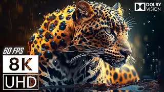 12K HDR 60FPS DOLBY VISION - ANIMALS COLORFUL - TRUE CINEMATIC