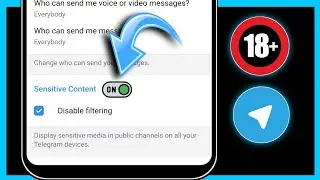 How to Enable Sensitive Content on Telegram? Disable Filtering on Telegram (Android & iPhone)