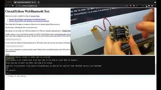 CircuitPython WebBluetooth Test