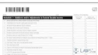 Form F 1120 Corporate Income Excise Tax Return