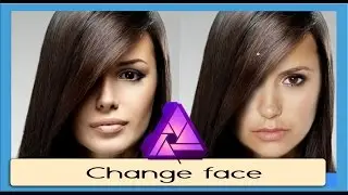 [Refined] Change Face using Erase brush in Affinity Photo