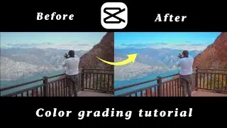 Capcut color grading tutorial - how to make a better quality video in capcut