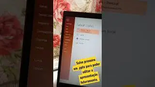 Como salvar uma Apresentação do PowerPoint em PDF.