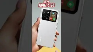 Lava AGNI 3 5G - Camera பக்கத்தில் குட்டி Magic Display 🪄