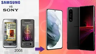 Samsung vs Sony Smartphone Evolution