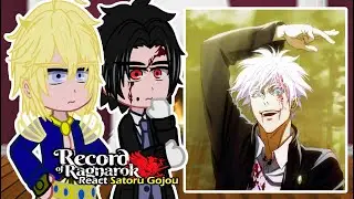 Gods [Record Of Ragnarok] React to Satoru Gojou | Gacha React | Jujutsu Kaisen | Tiktok