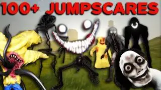 ULTIMATE BACKROOMS JUMPSCARE COMPILATION | 100+ JUMPSCARES