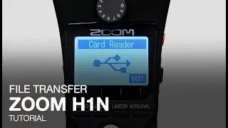 Zoom H1n: Transferring Files To Your Computer