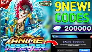 🔥 All New 🔥 ANIME DEFENDERS ROBLOX CODES 2024_NEW WORKING CODES ANIME DEFENDERS_ANIME DEFENDERS CODE