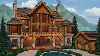 Minecraft: How To Build A Mansion | Tutorial