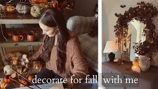 When life gives you a DETOUR.. + decorate with me for fall🍁