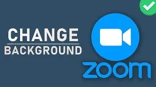 Zoom - How To Change Virtual Background Video / Photo