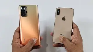 Redmi Note 10 Pro/Max vs iPhone XS Speed Test & Camera Comparison