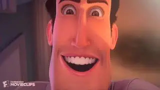 Bumblebee (Transformers Animated) Flushes Wrench (Handy Mandy) Down The Toilet