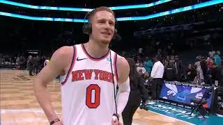 Donte DiVincenzo reacts to Knicks starting role, splashing CAREER-HIGH 7 3PM | NBA on ESPN