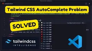 How to Fix Tailwind CSS Intellisense Autocomplete Not Working in VS Code