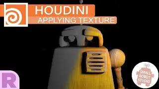 Houdini - Applying UV Textures [Renderman]