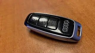 Audi A6 C8 key battery replacement