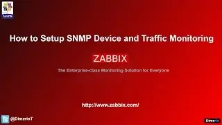 [Lab 13] Zabbix Tutorial - SNMP and Traffic Monitoring